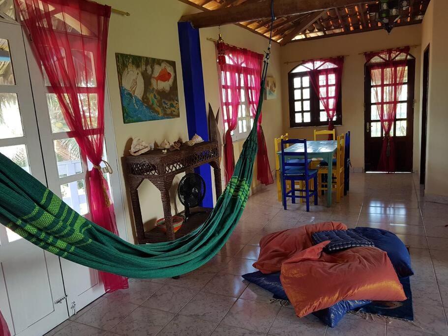 Charming Blue House With Kitchen Parking And Garden Villa Canoa Quebrada Ngoại thất bức ảnh