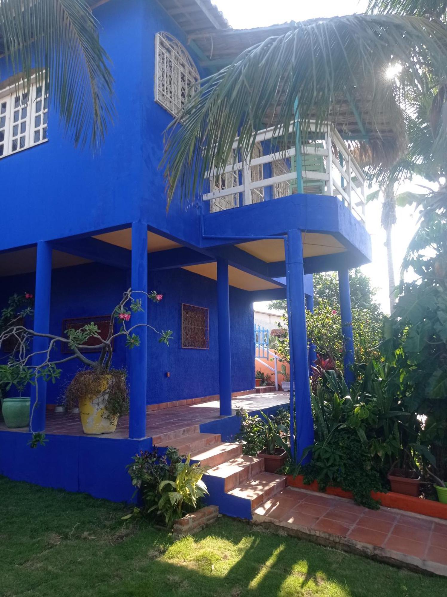 Charming Blue House With Kitchen Parking And Garden Villa Canoa Quebrada Ngoại thất bức ảnh