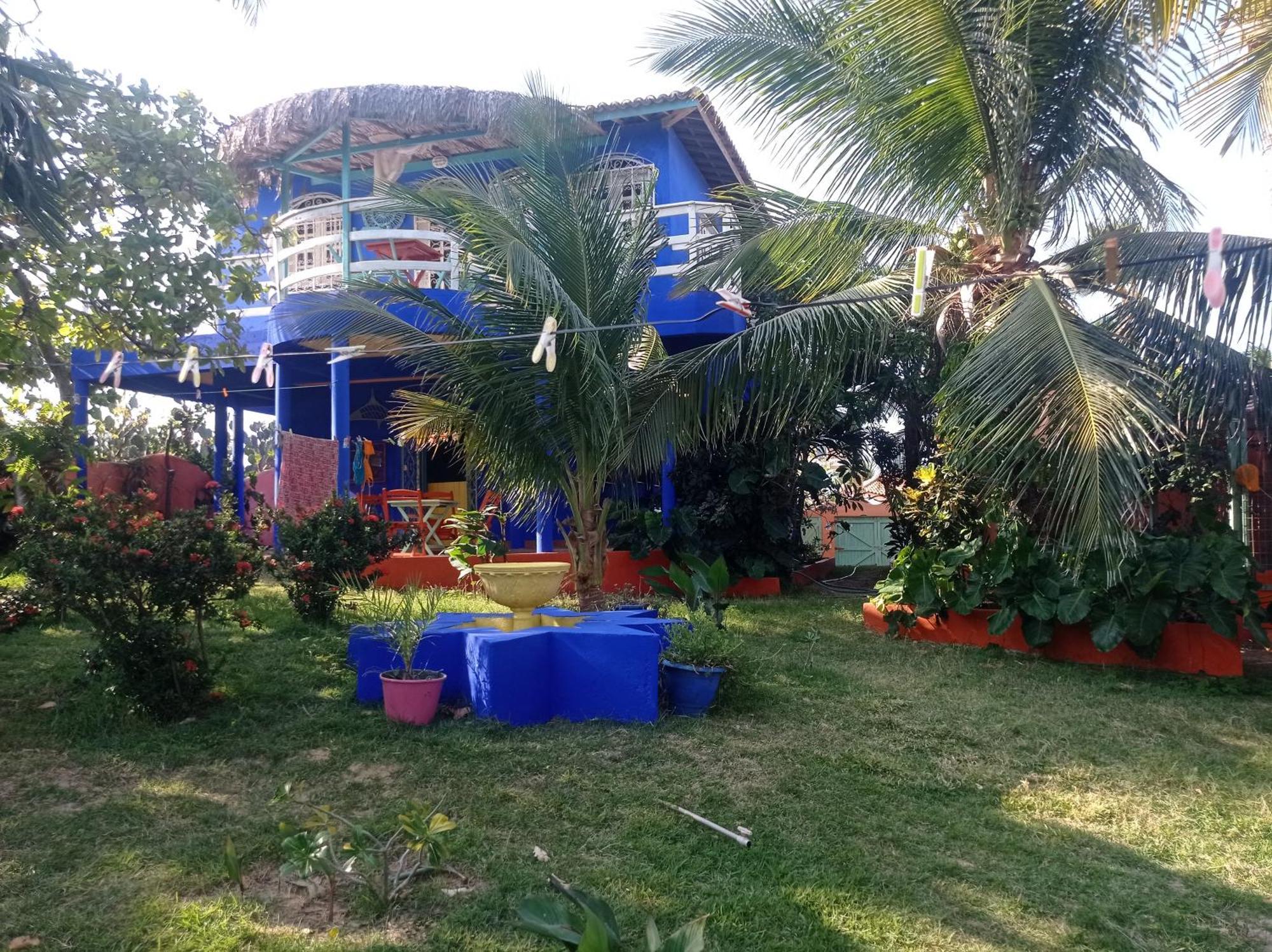 Charming Blue House With Kitchen Parking And Garden Villa Canoa Quebrada Ngoại thất bức ảnh